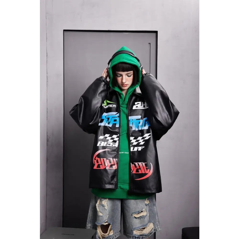 American Retro Loose Couple Baseball Uniform Coat For Men - www.Shopthatapp.com