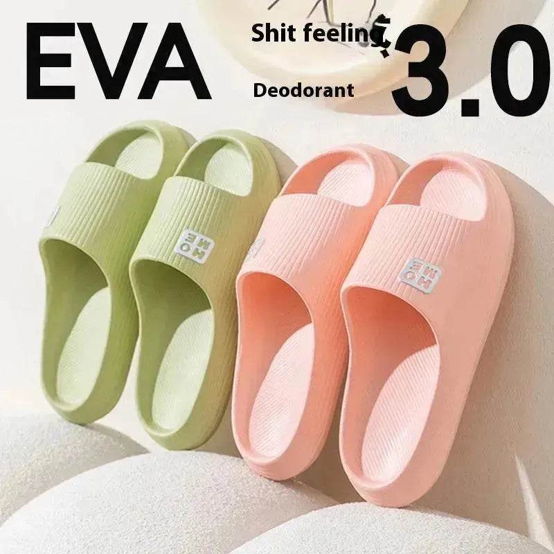 Anti-odor Soft Thick Bottom Non-slip Home Indoor Eva Slippers - www.Shopthatapp.com