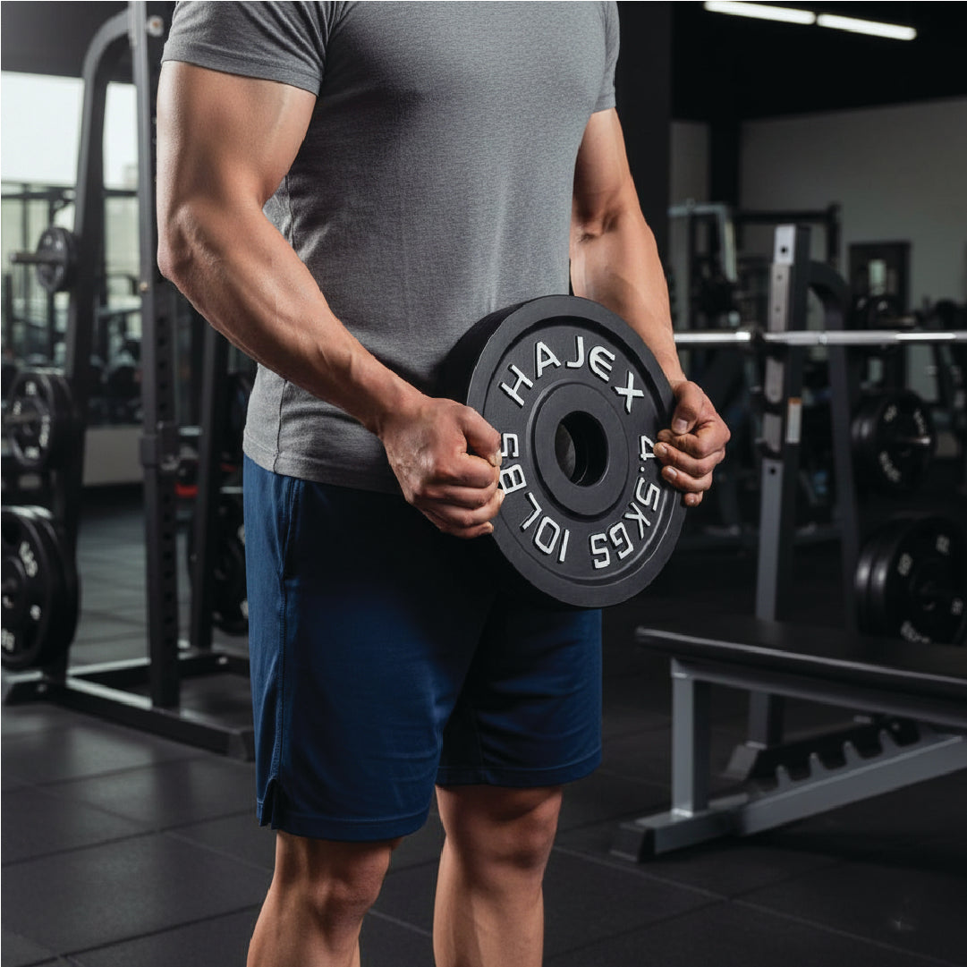 Gewichtsscheiben aus Gusseisen – Standard, Olympisch in Pfund, Kilogramm