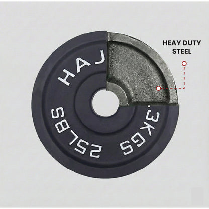 Gewichtsscheiben aus Gusseisen – Standard, Olympisch in Pfund, Kilogramm