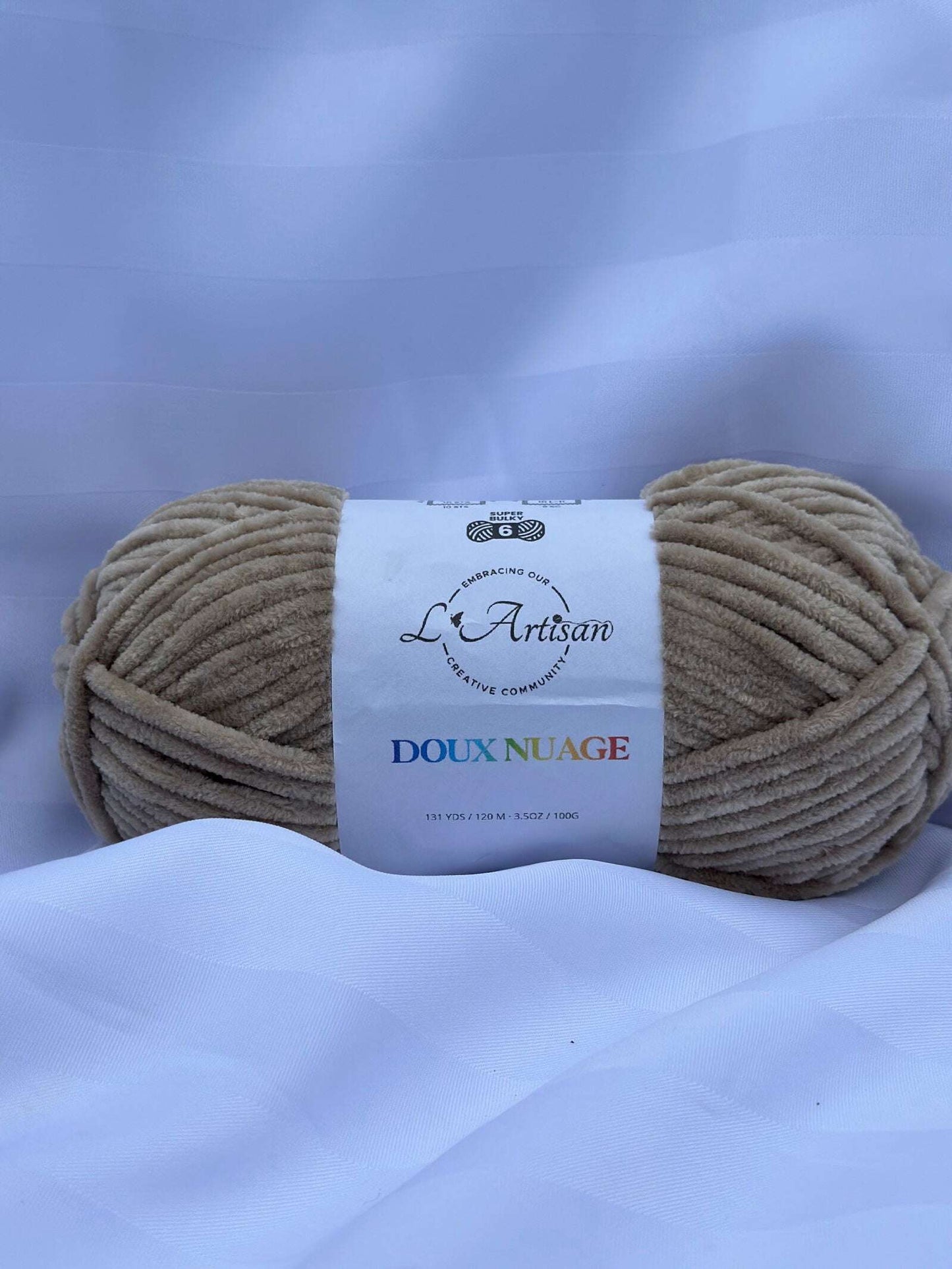 L'ArtisanCanada Doux Nuage Yarn for Cozy Crochet Projects - Www.Shopthatapp.com