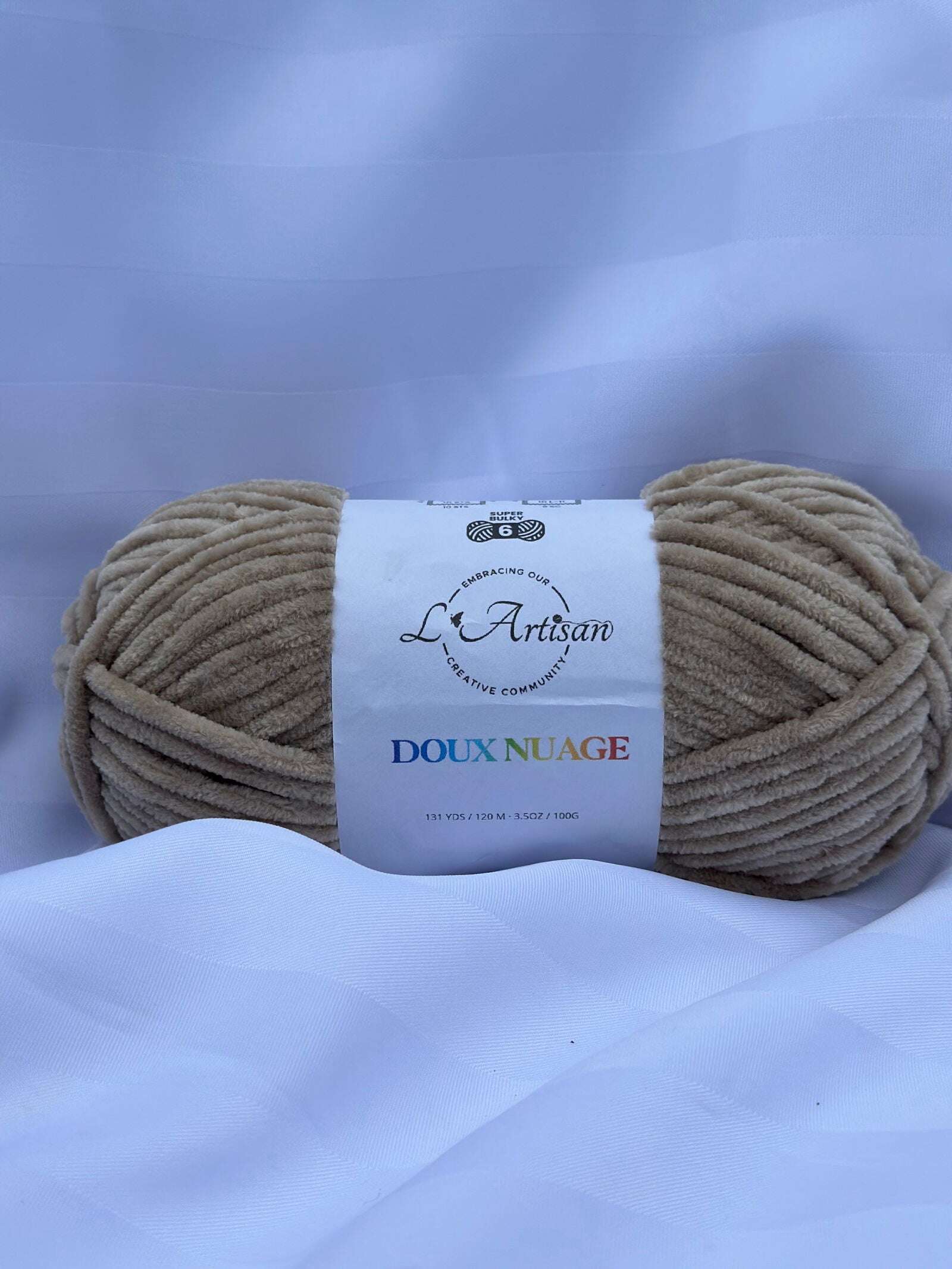 L'ArtisanCanada Doux Nuage Yarn for Cozy Crochet Projects - Www.Shopthatapp.com