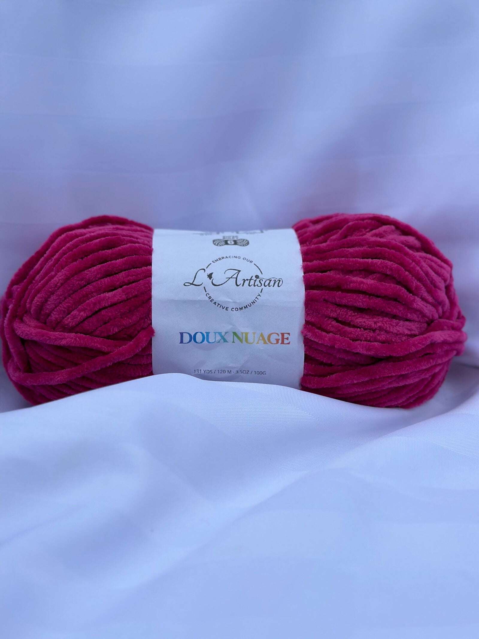 L'ArtisanCanada Doux Nuage Yarn for Cozy Crochet Projects - Www.Shopthatapp.com