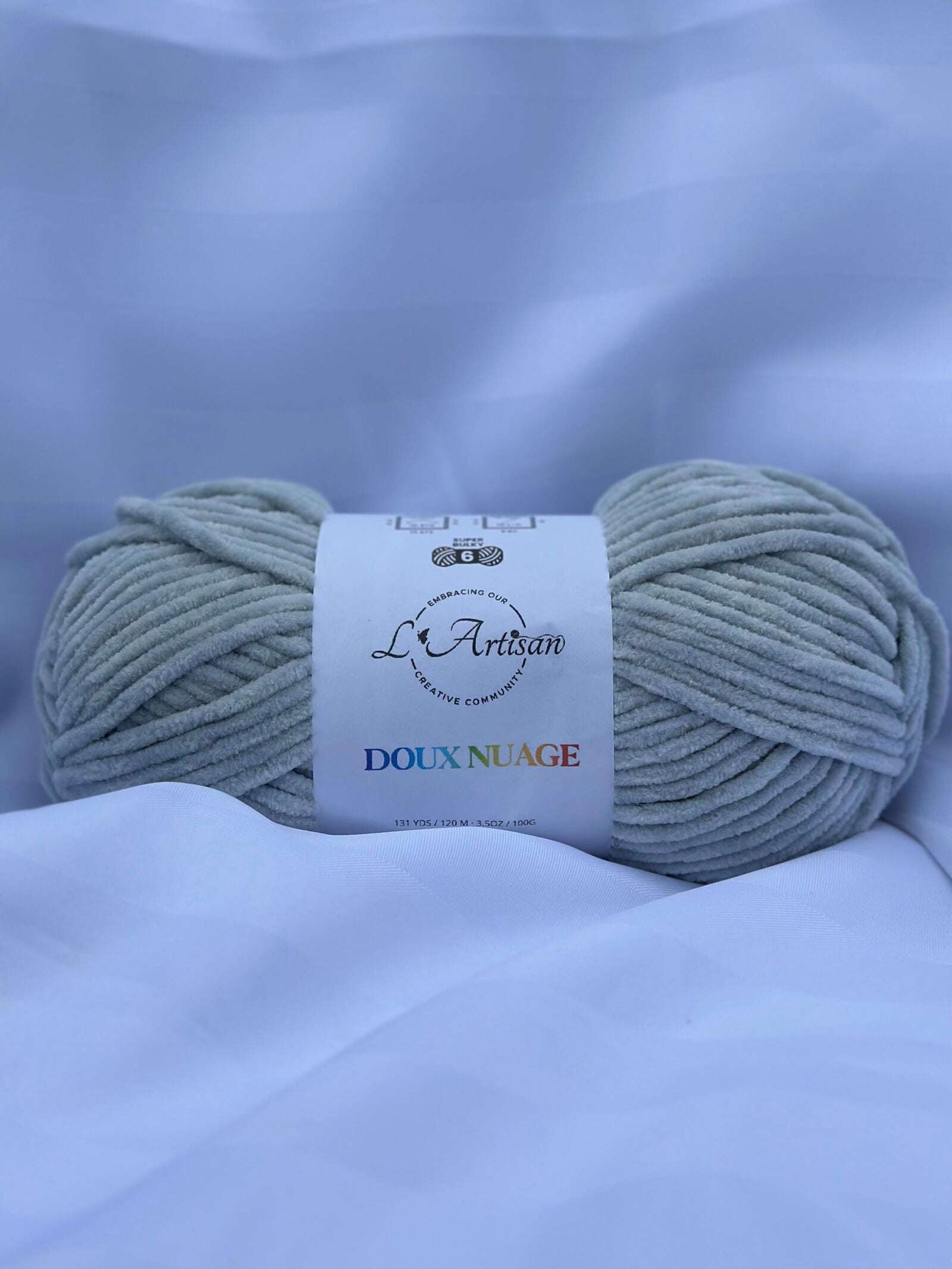 L'ArtisanCanada Doux Nuage Yarn for Cozy Crochet Projects - Www.Shopthatapp.com