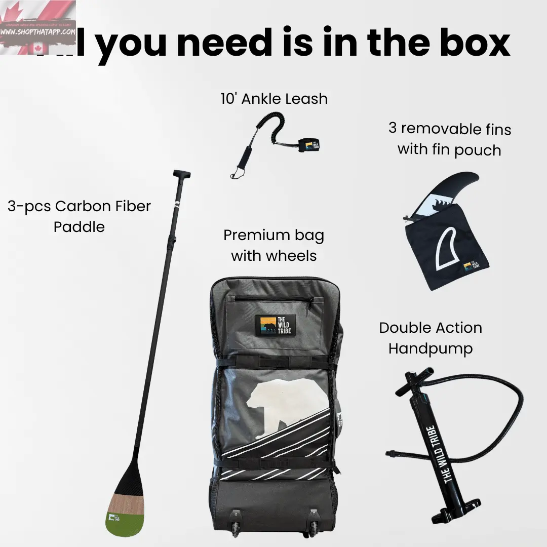 Athabasca 11' - Inflatable Paddleboard - Www.Shopthatapp.com