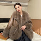 Aurora Faux Fur and Leather Coat - www.Shopthatapp.com