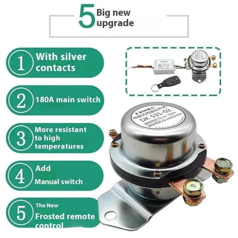 Automotive Leakage Electromagnetic Leakage Circuit Breaker Intelligent Power Supply Remote Control - www.Shopthatapp.com