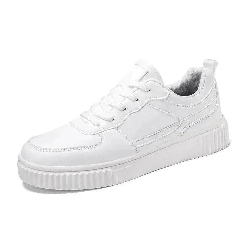 Autumn New Breathable White Shoes For Students Trendy All-Match Platform Sports Casual sneakers for men - www.Shopthatapp.com