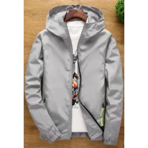 Autumn Spring Jackets Men Bomber Jacket Male Casual Coat For Men Wind Breaker New Hooded Jacket Men'S Windbreaker - www.Shopthatapp.com