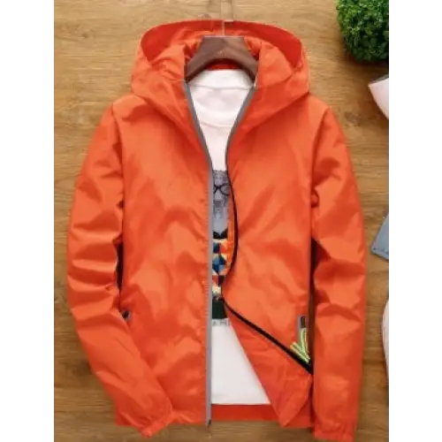 Autumn Spring Jackets Men Bomber Jacket Male Casual Coat For Men Wind Breaker New Hooded Jacket Men'S Windbreaker - www.Shopthatapp.com