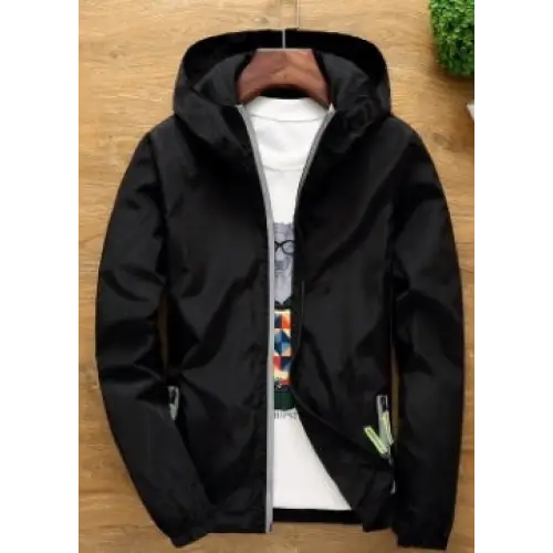 Autumn Spring Jackets Men Bomber Jacket Male Casual Coat For Men Wind Breaker New Hooded Jacket Men'S Windbreaker - www.Shopthatapp.com