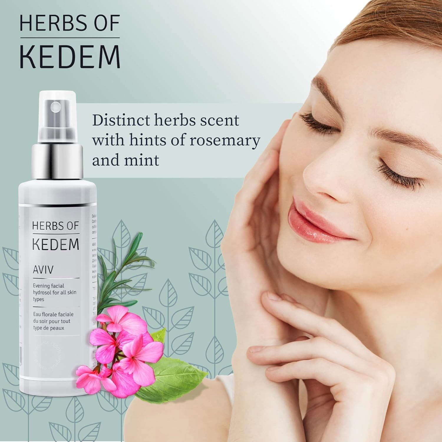 Aviv - Calming, Make-up Removing Floral Water - www.Shopthatapp.com