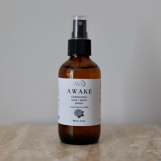 Spray énergisant pour le corps et la pièce AWAKE 4 oz