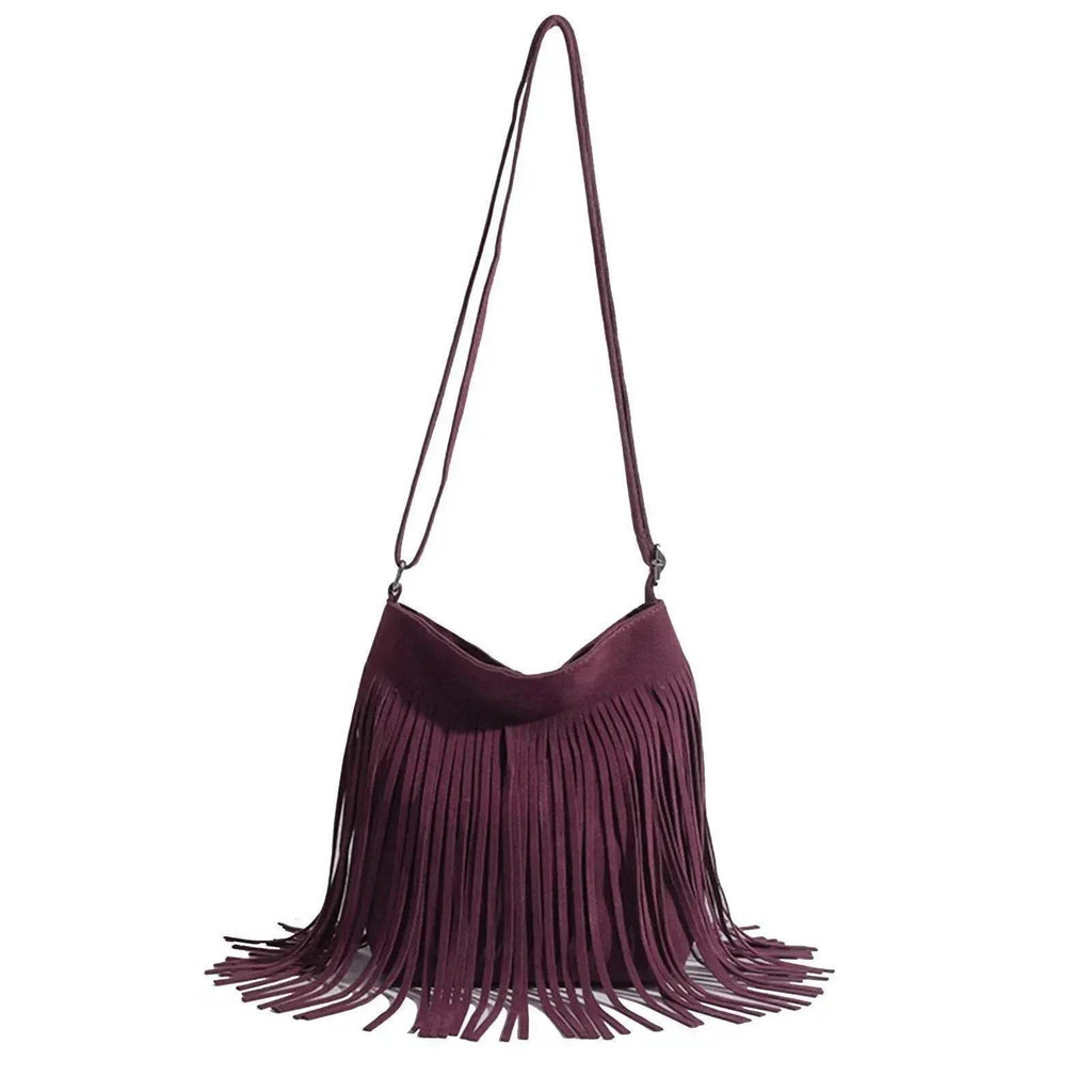 Artistic Tassel fringe Messenger Bag Simple And Popular Shoulder Bag - www.Shopthatapp.com