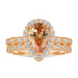 Fashion Ring Set Ladies 925 Sterling Silver Combination Wedding Ring women - www.Shopthatapp.com