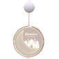 Acrylic Moon Castle Eid Al Fitr Ramadan Hanging Lamp Battery - www.Shopthatapp.com