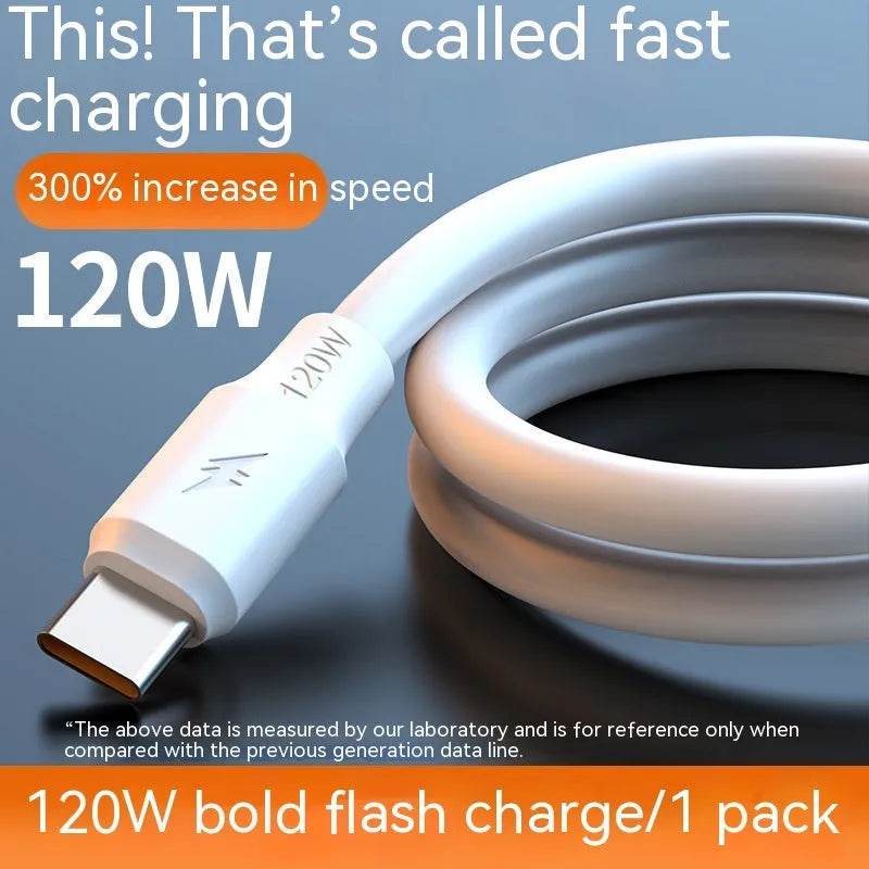 Charging Cable Fast Charging 120W Mobile Phone 6A Bold - www.Shopthatapp.com