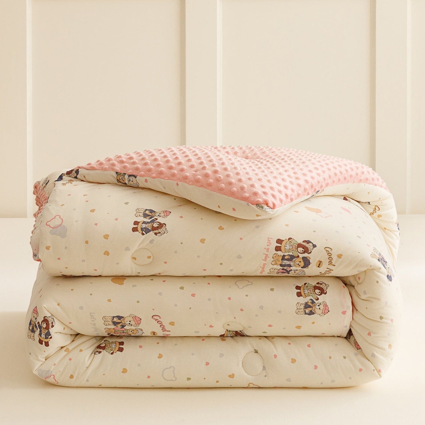 Beanie Velvet Quilt Soybean Fiber Duvet Insert Autumn And Winter - www.Shopthatapp.com