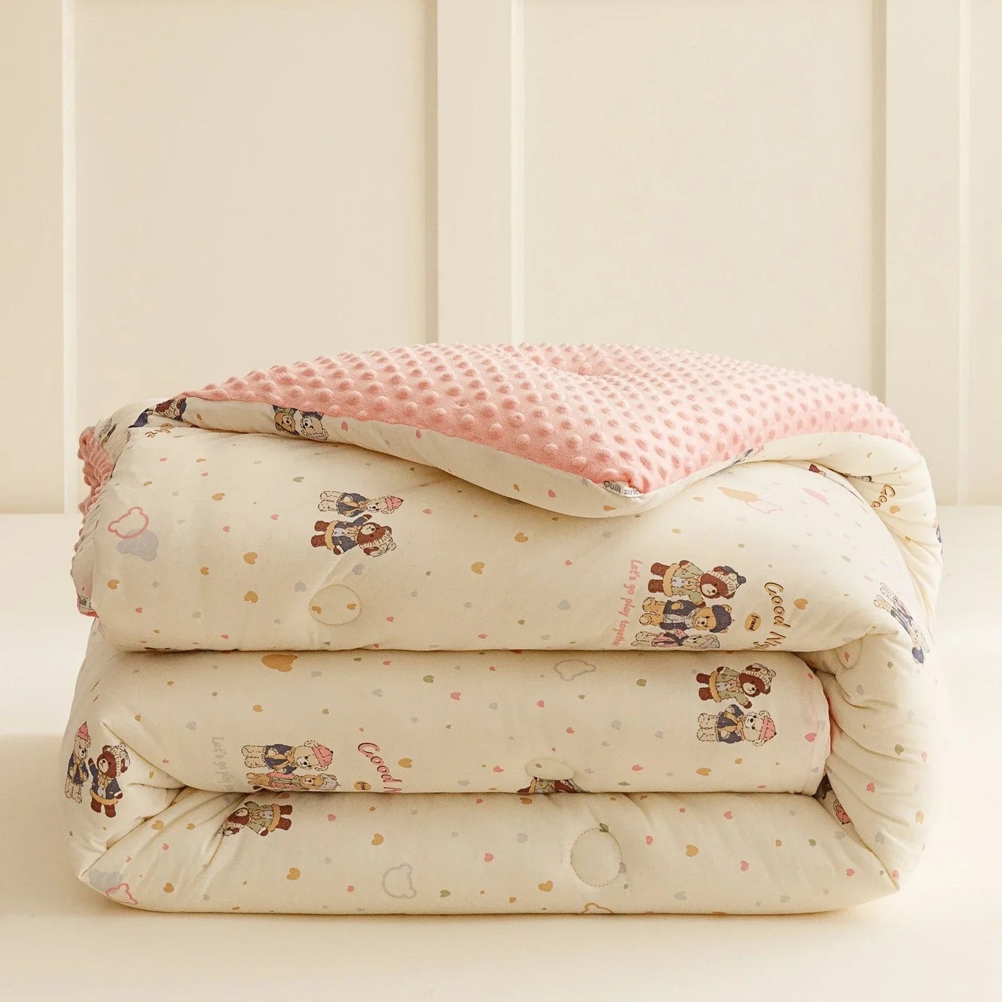 Beanie Velvet Quilt Soybean Fiber Duvet Insert Autumn And Winter - www.Shopthatapp.com