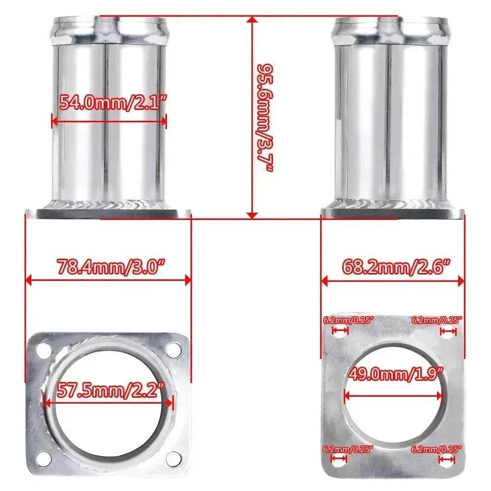 Automobile Modification Exhaust Gas Circulation Removal Pipe - www.Shopthatapp.com