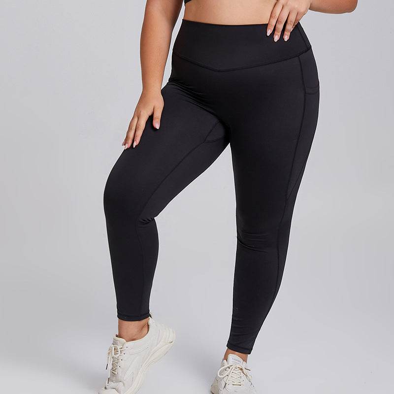 Plus Size Women Sports Workout Gym - Sleeveless Crop and Pant - www.Shopthatapp.com
