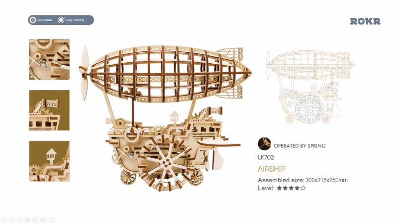 Vintage Air Vehicle Puzzle | Kidstoylover - Engaging DIY 3D Model - www.Shopthatapp.com