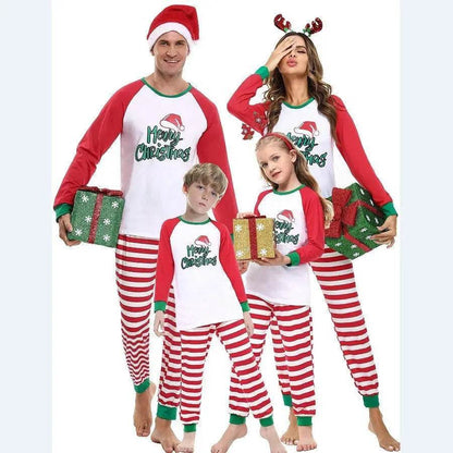 Clothes For The Whole Family A Family Of Four Stripes Christmas Suit - www.Shopthatapp.com