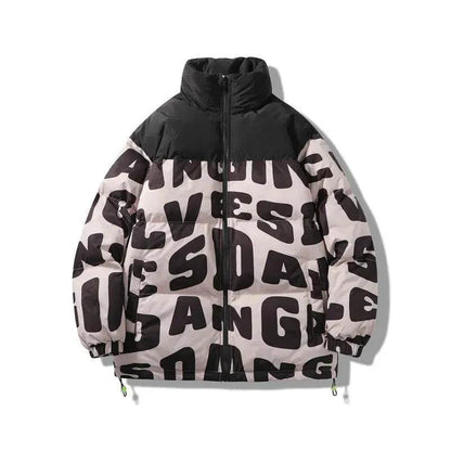 Unisex Teenagers Cotton Padded Hooded Winter Puffer Coat Jacket street style - www.Shopthatapp.com