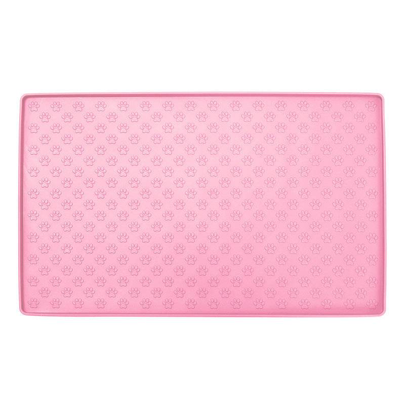 Spot Pet Mat, Waterproof And Easy To Clean Silicone Dog Mat, Cat Mat, Square Pet Placemat, Pet Supplies
