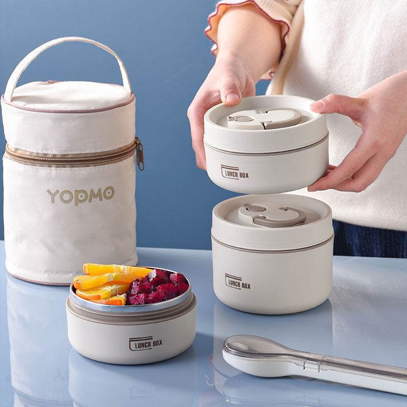 Portable Self-heating Japanese Multi Layer Thermal Insulated Lunch Box for Adult. - www.Shopthatapp.com