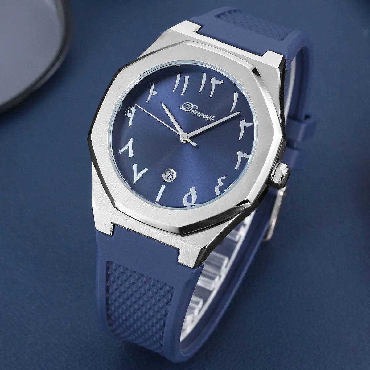 Danfu Silicone Strap Men's  Simple Fashion Quartz Watch - www.Shopthatapp.com