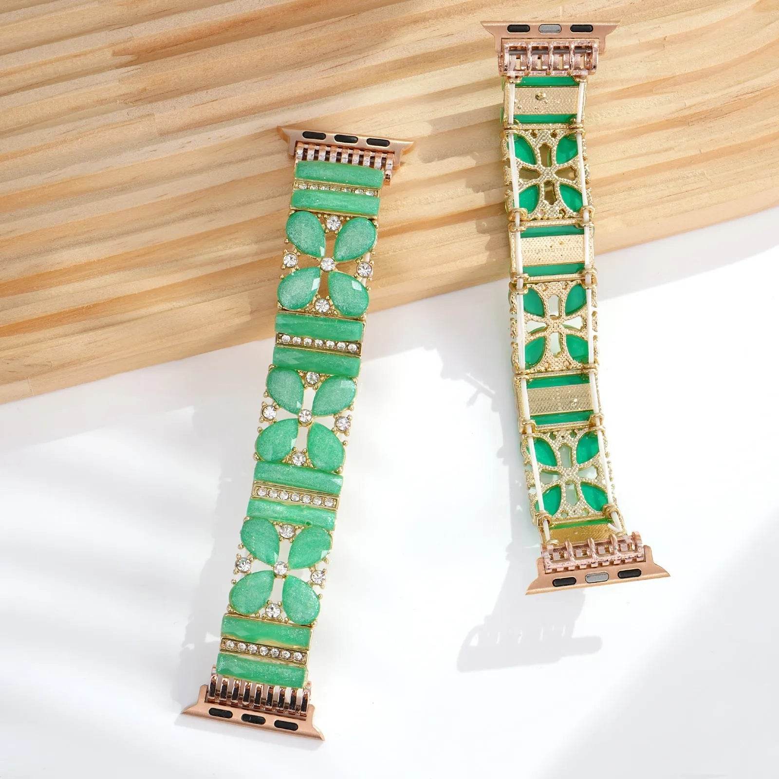 Strap Green Jewelry Watch Band Bracelet women - www.Shopthatapp.com