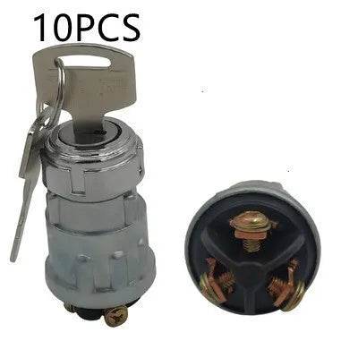 Vehicle Car Pure Copper Foot Ignition switch Lock With Key - www.Shopthatapp.com