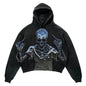 Men's And Women's Fashion Punk Design Fleece Printed Hoodie top - www.Shopthatapp.com