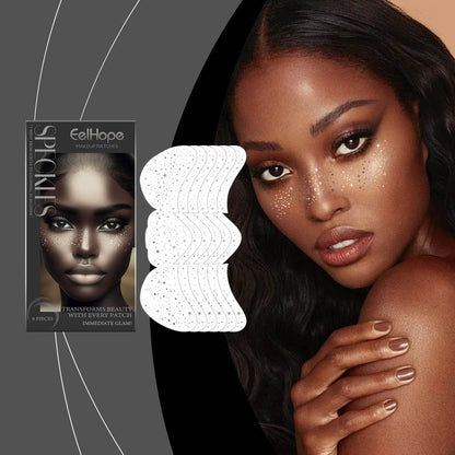 EELHOPE Spots Makeup Stickers Glitter Spots - www.Shopthatapp.com