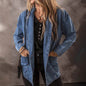 Jacket for Women – Classic Blue Denim Regular Fit - www.Shopthatapp.com