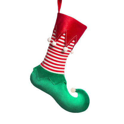 Christmas Decorations Elf Christmas Stockings Gift Bag - www.Shopthatapp.com