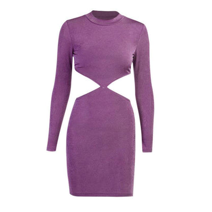Sexy Backless Bandage Women Mini Dress Summer New Hollow Out Skinny Dresses - www.Shopthatapp.com