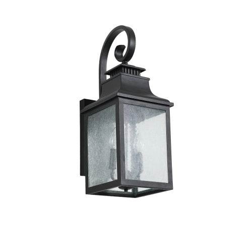 Large Outdoor Wall Light With Glass Supports Many Types Of Bulbs In 1 Pack - www.Shopthatapp.com