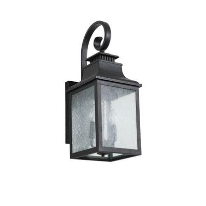 Large Outdoor Wall Light With Glass Supports Many Types Of Bulbs In 1 Pack - www.Shopthatapp.com