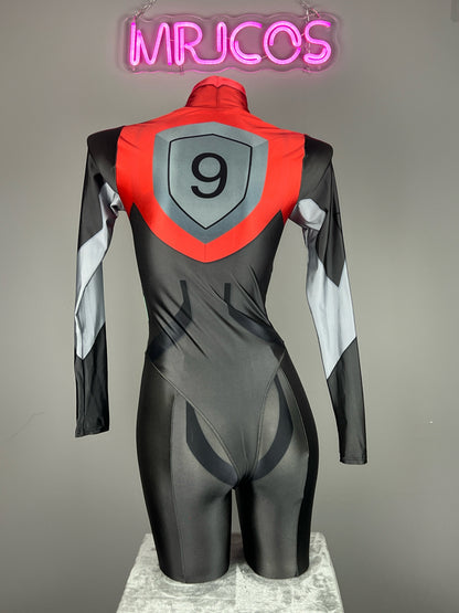 Anime Style Spandex Cosplay Open Crotch Bodysuit Costume Plug Suit - www.Shopthatapp.com