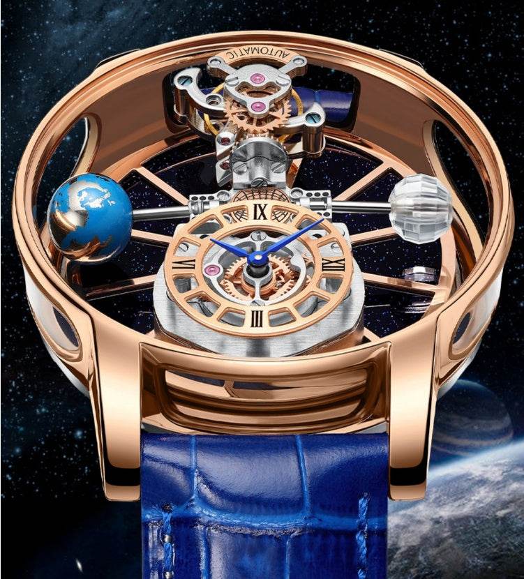 Men's Hollowed-out Quartz Watch - www.Shopthatapp.com