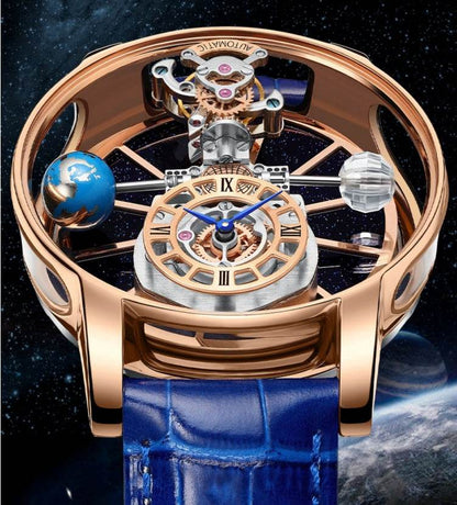 Men's Hollowed-out Quartz Watch - www.Shopthatapp.com