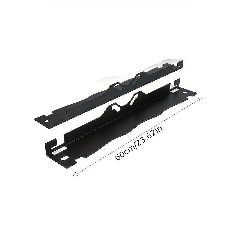 Heavy-duty Four-wheel Alignment Tool Pair, Upgraded Wheel Alignment Plate With Hanging Hole, Black And Silver - www.Shopthatapp.com