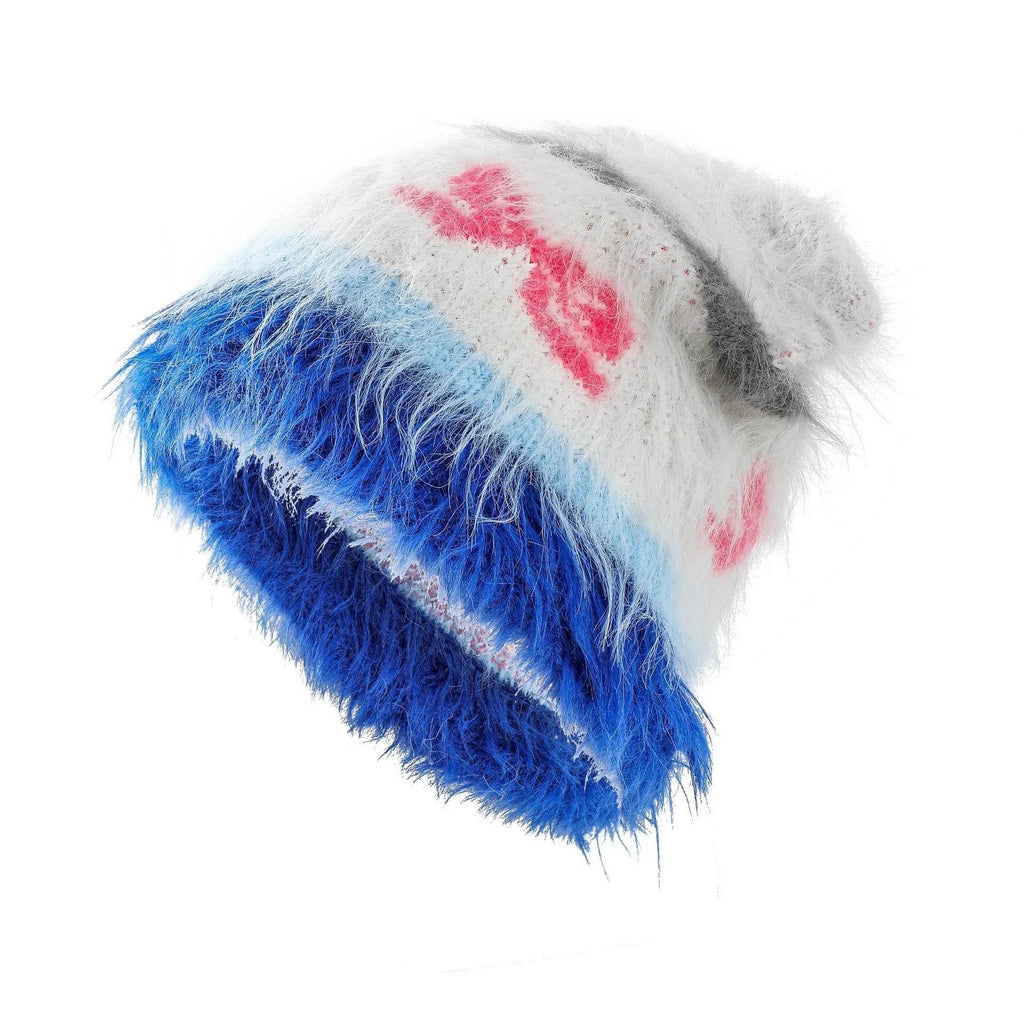 Cute Cat Ears Knitted Hat Earflaps Slipover Woolen Cap Beanies - www.Shopthatapp.com