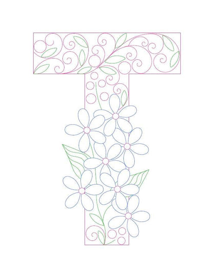 Paper Filigree Painting Kit - Letters - www.Shopthatapp.com