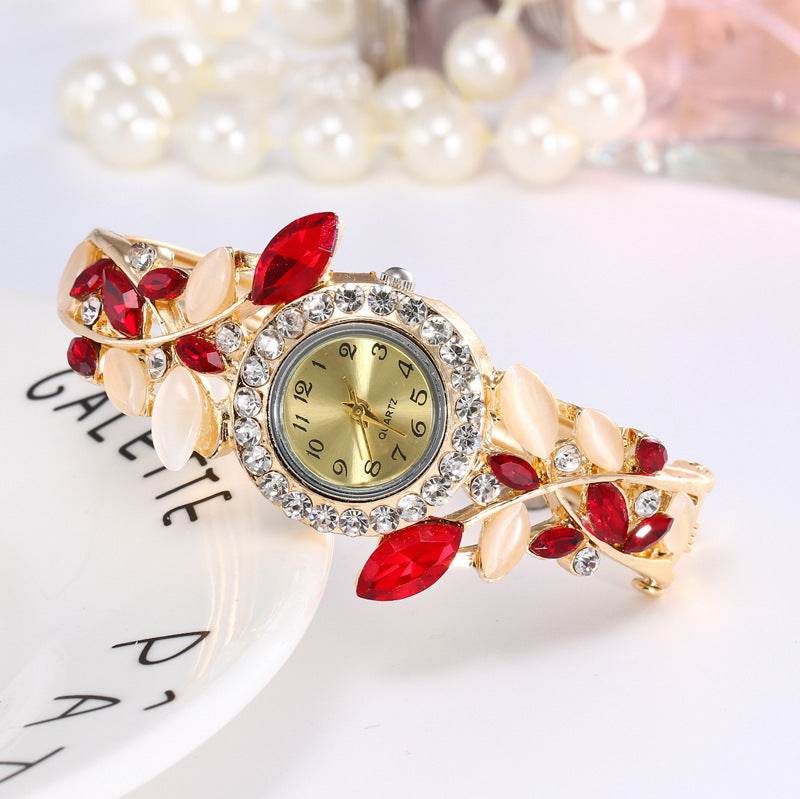 Diamond ladies fashion bracelet women watch - www.Shopthatapp.com