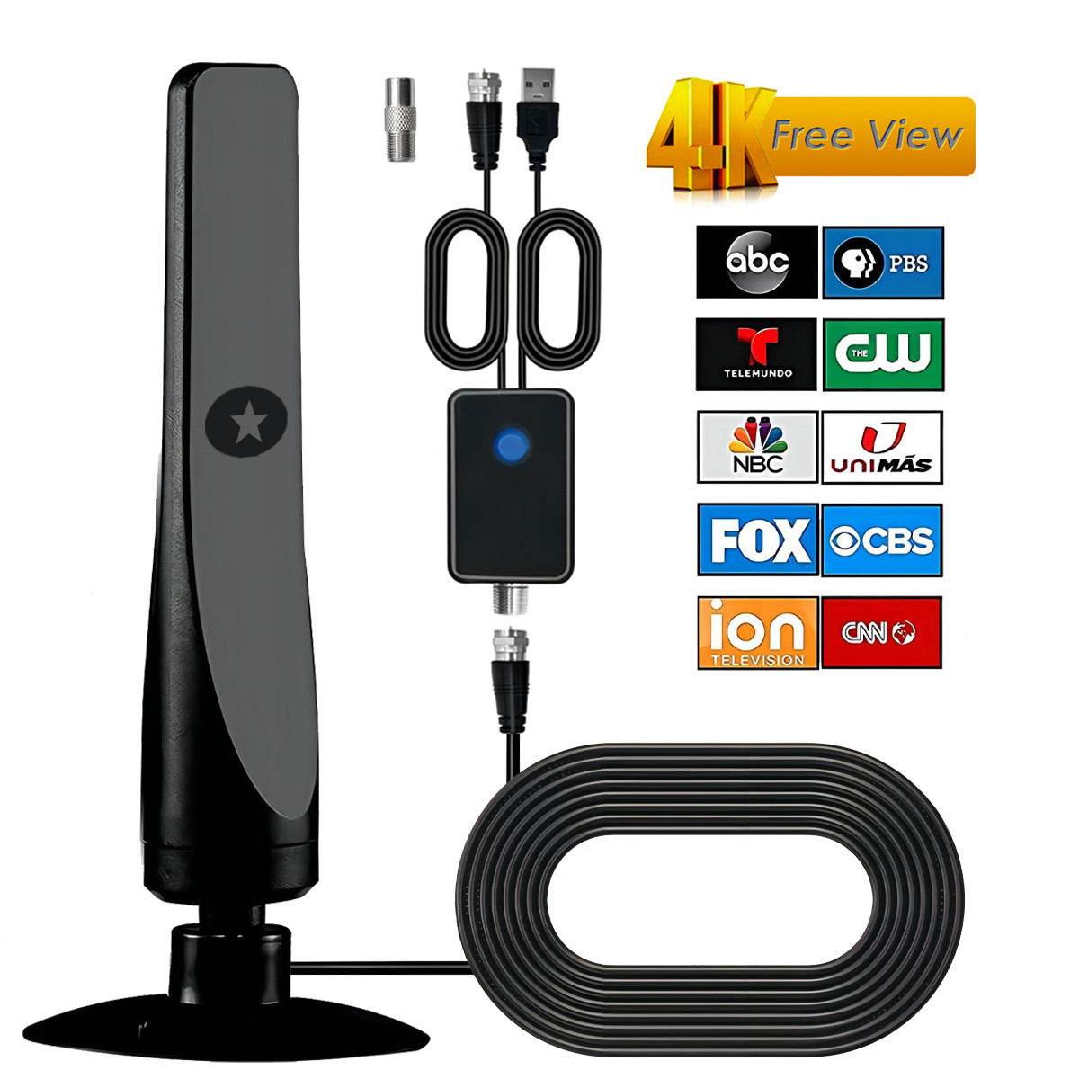 Upgraded HDTV Digital best indoor tv antenna - www.Shopthatapp.com