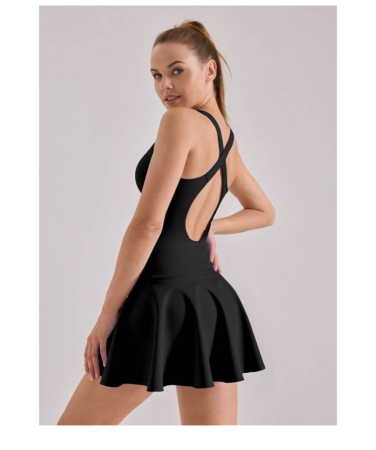 Tennis Dress 3pcs High-stretch Sports Athletics - www.Shopthatapp.com