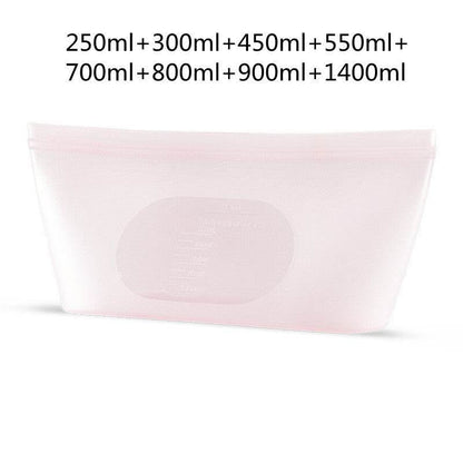 Silicone Refrigerator Food Storage Vacuum Seal Bag - www.Shopthatapp.com